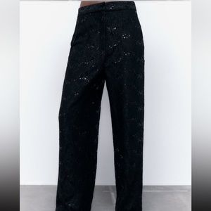 COPY - Zara Sequined Lace Pants